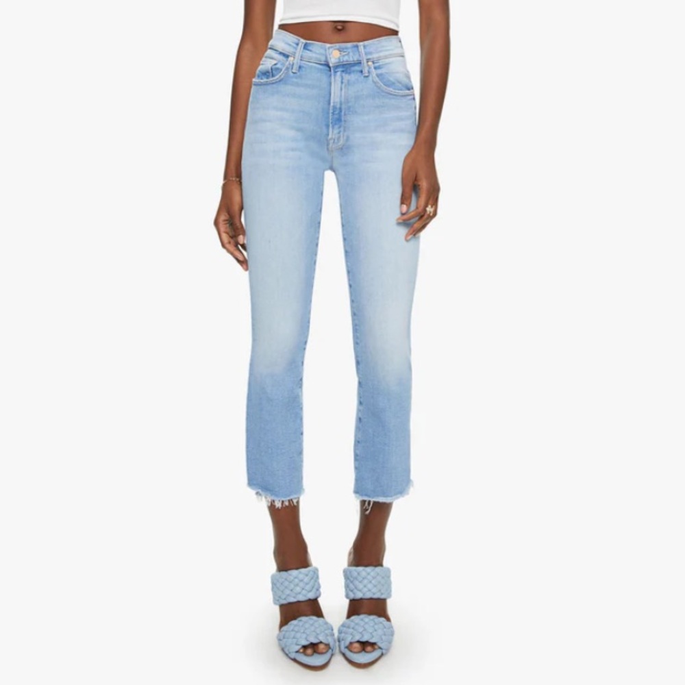 MOTHER The Insider Crop Step Fray Limited Edition